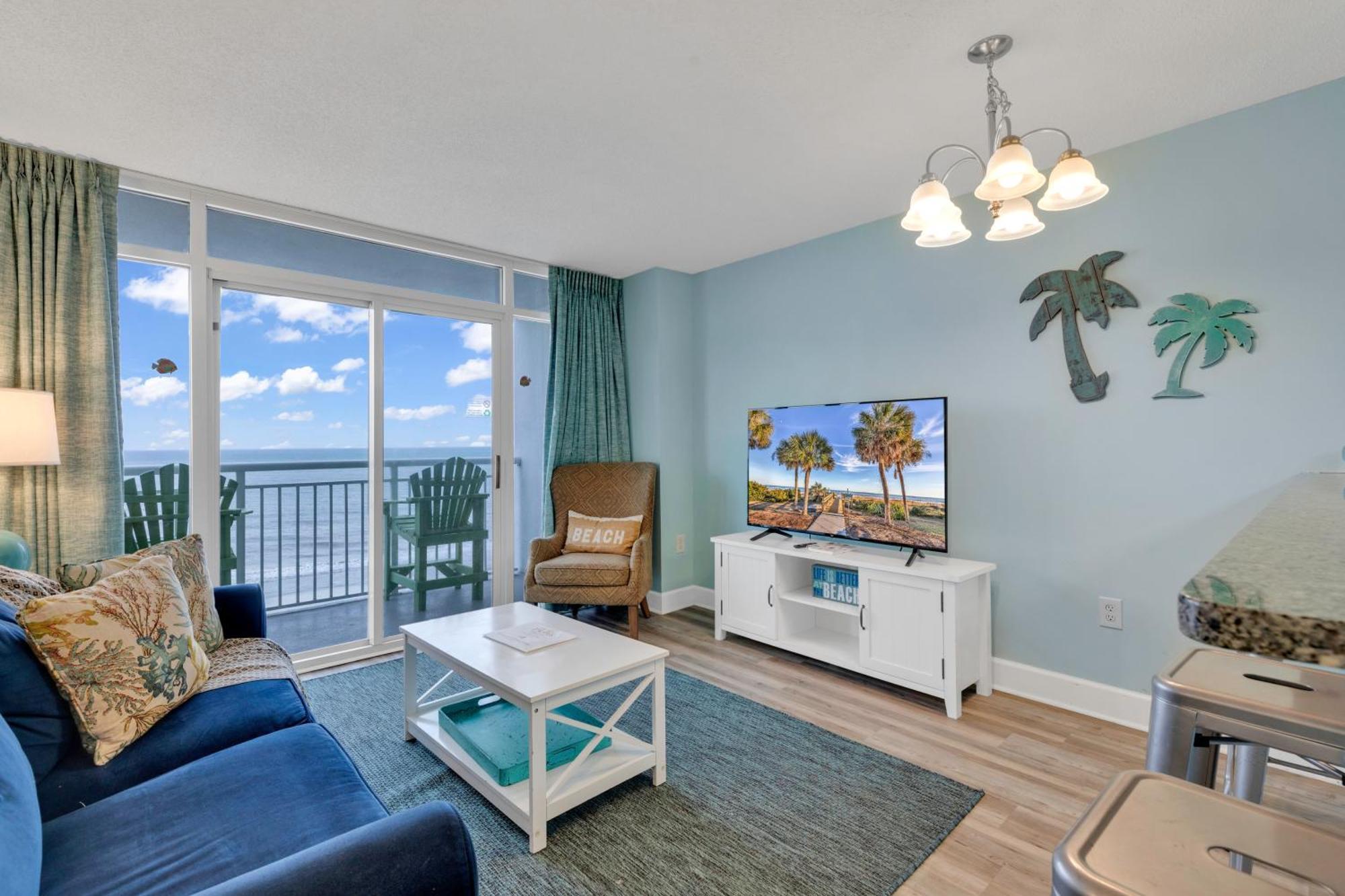 Ocean Front 2Br Elegant Condo In Atlantica Resort Миртл-Бич Экстерьер фото
